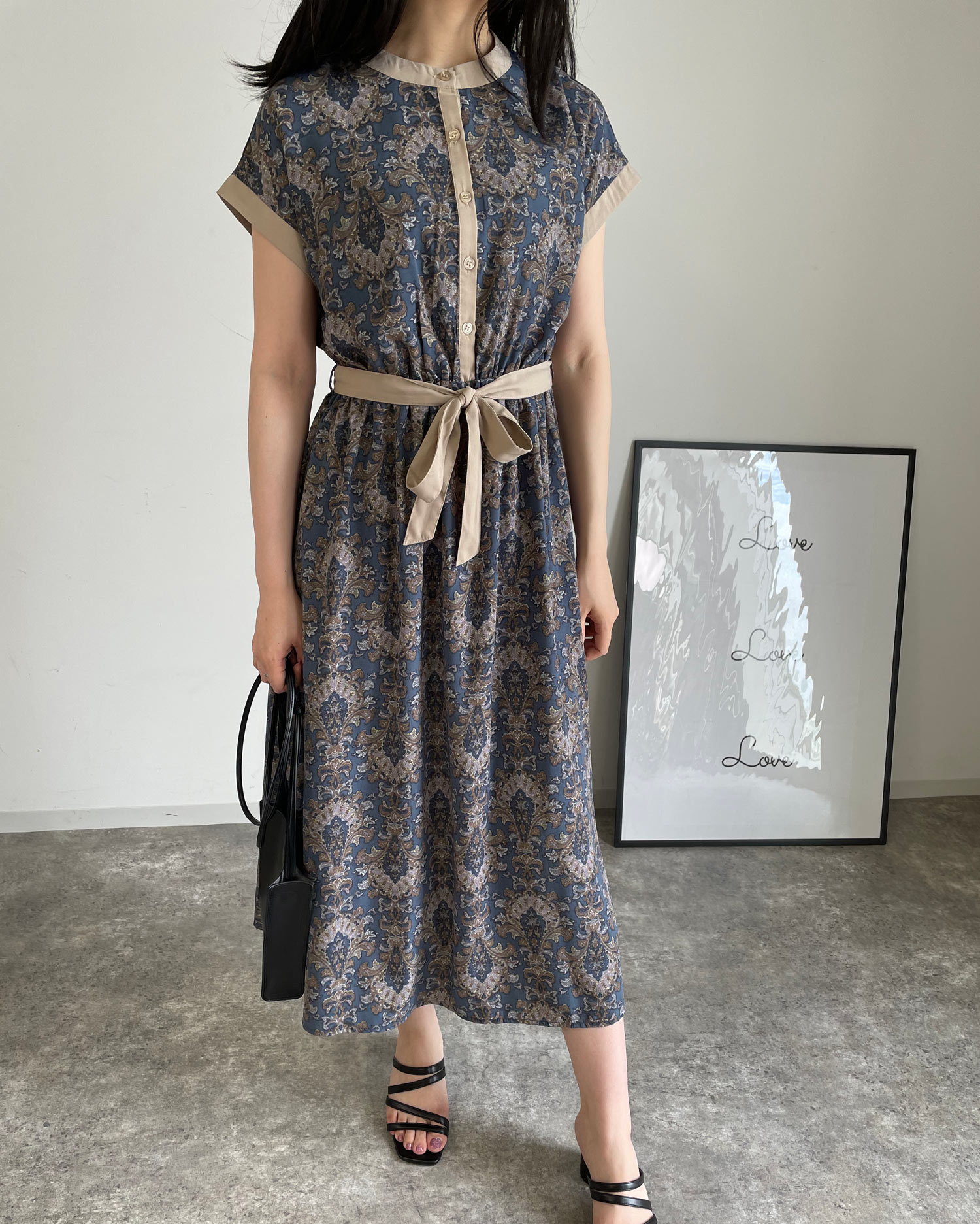 ダマスク柄 ワンピース Mlia エムリア 公式通販 Ingni Store