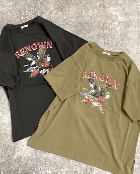 INGNI（イング） イーグルTシャツ ｶｰｷ