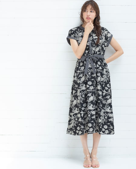 Ingni イング Web限定 花柄 配色ワンピース outlet Ingni イング 公式通販 Ingni Store Ingni イング Web限定 花柄 配色ワンピース outlet Ingni イング 公式通販 Ingni Store