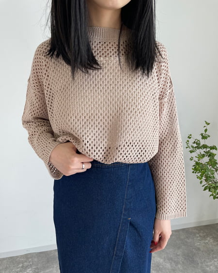 MLIA(エムリア) 【WEB限定】メッシュ2Wayカーデ（ＯＵＴＬＥＴ）