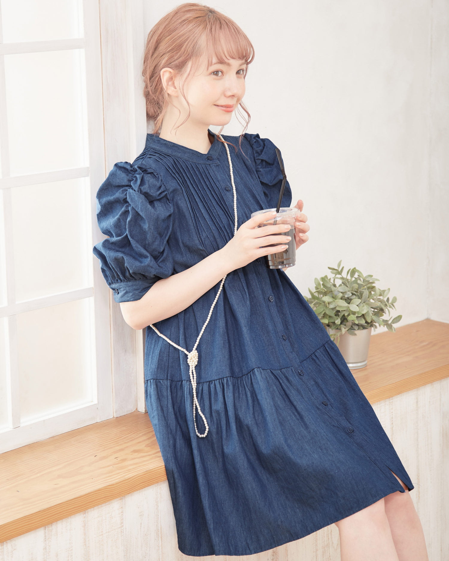 ピンタックシャーリング ワンピース Ingni イング 公式通販 Ingni Store ピンタックシャーリング ワンピース Ingni イング 公式通販 Ingni Store