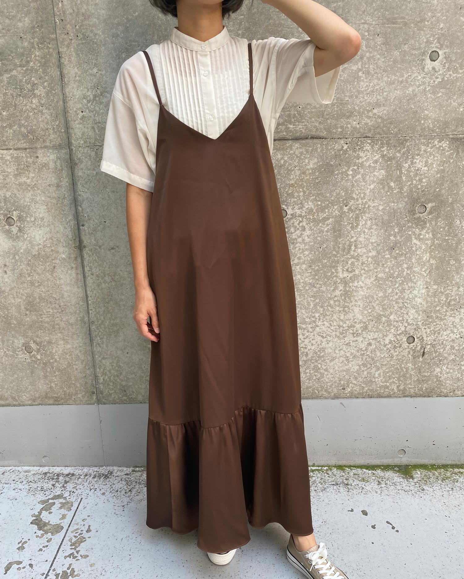 秋の新作 サテンキャミワンピース Mlia エムリア 公式通販 Ingni Store