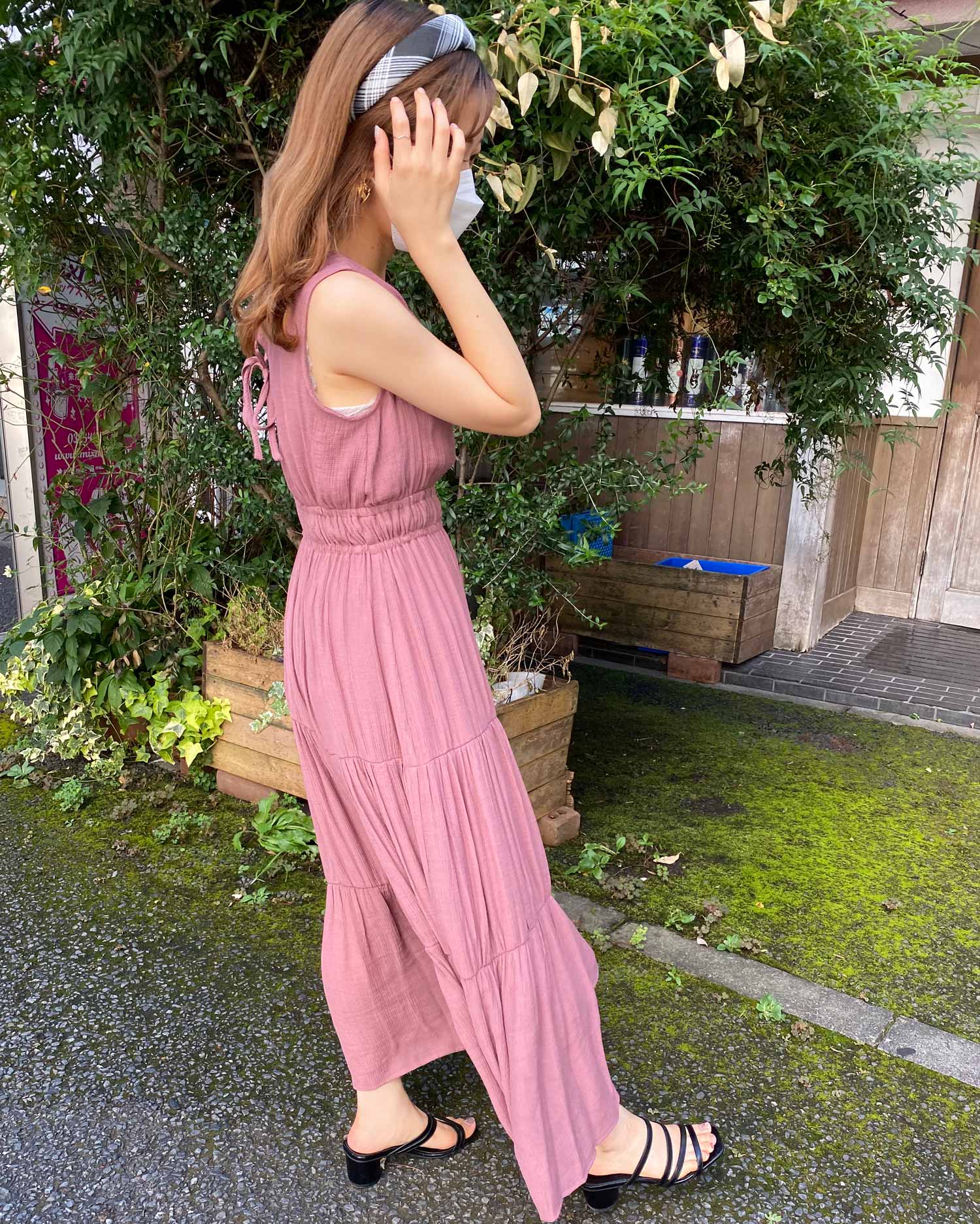 着用動画あり リボン楊柳ノースリ ワンピース ｏｕｔｌｅｔ Ingni イング 公式通販 Ingni Store