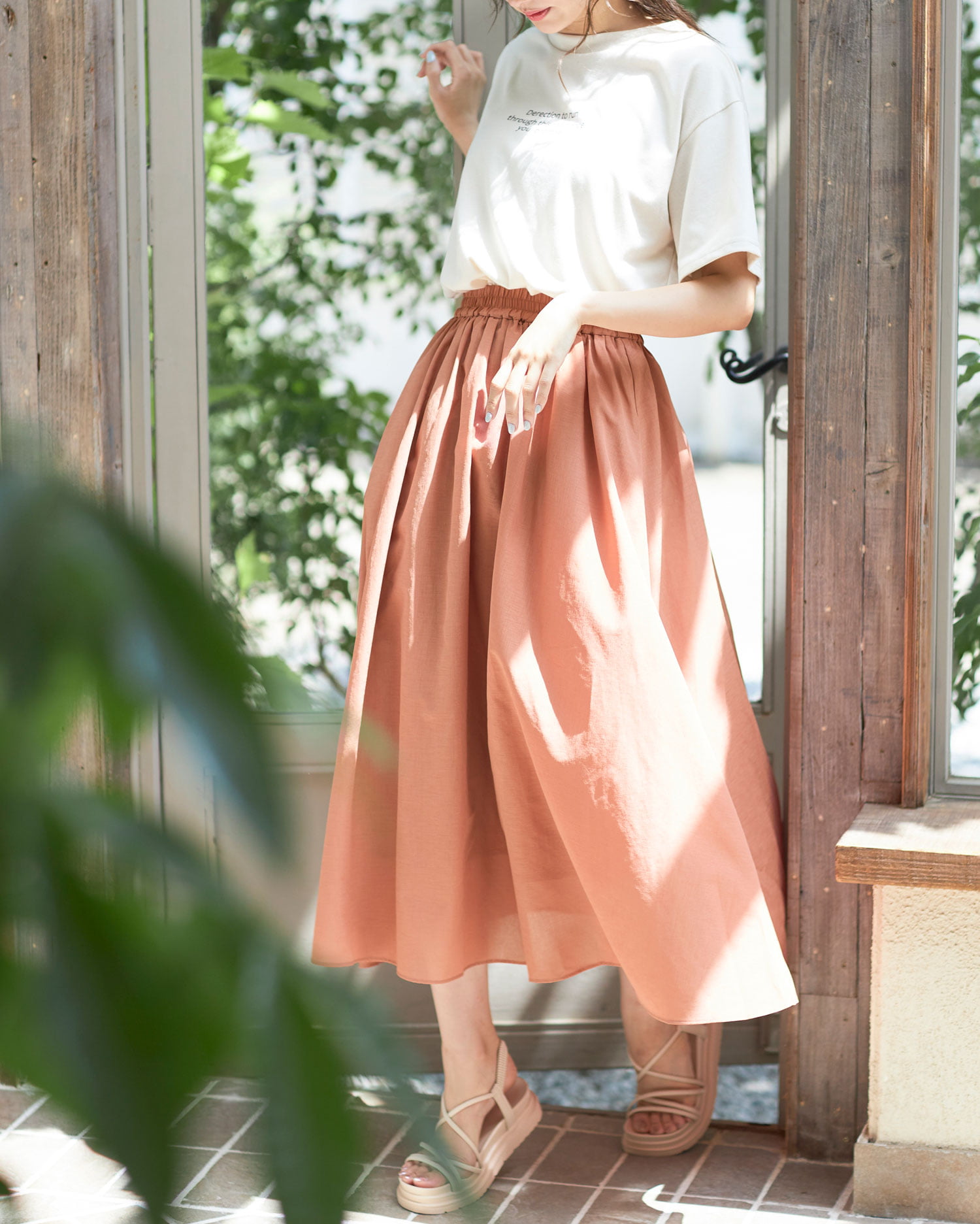 エアリーギャザーロング スカート Ingni イング 公式通販 Ingni Store