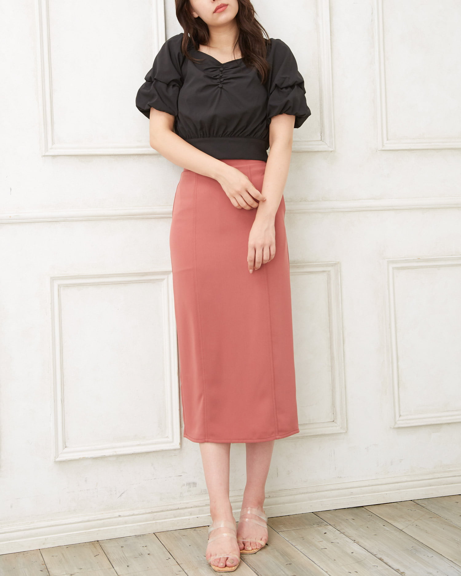 ハイウエストナロースカート Allamanda アラマンダ 公式通販 Ingni Store