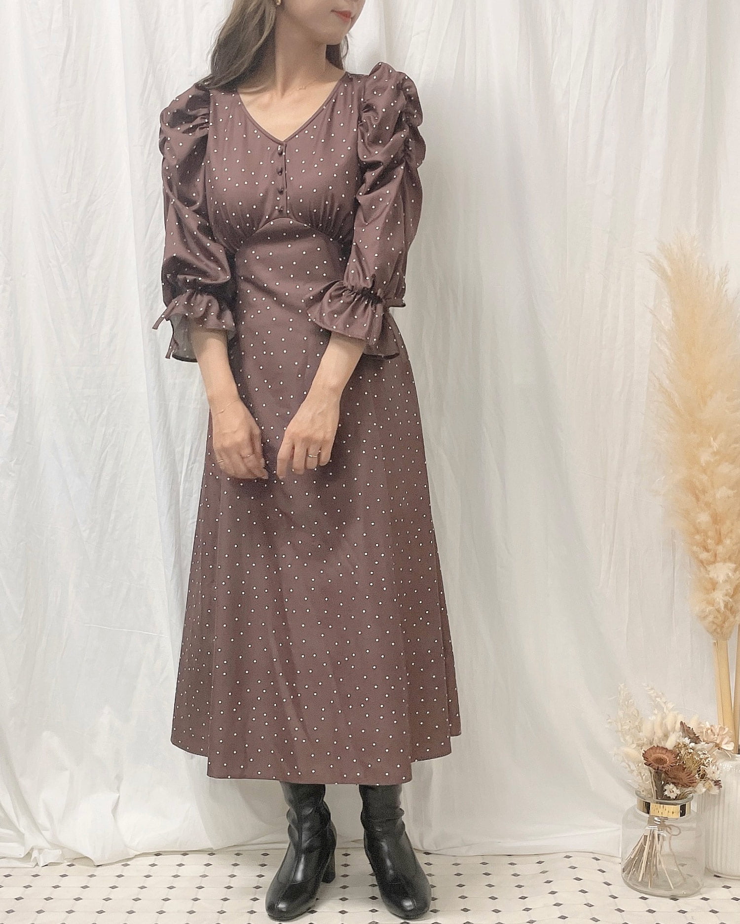 胸切替パワショルワンピース Allamanda アラマンダ 公式通販 Ingni Store