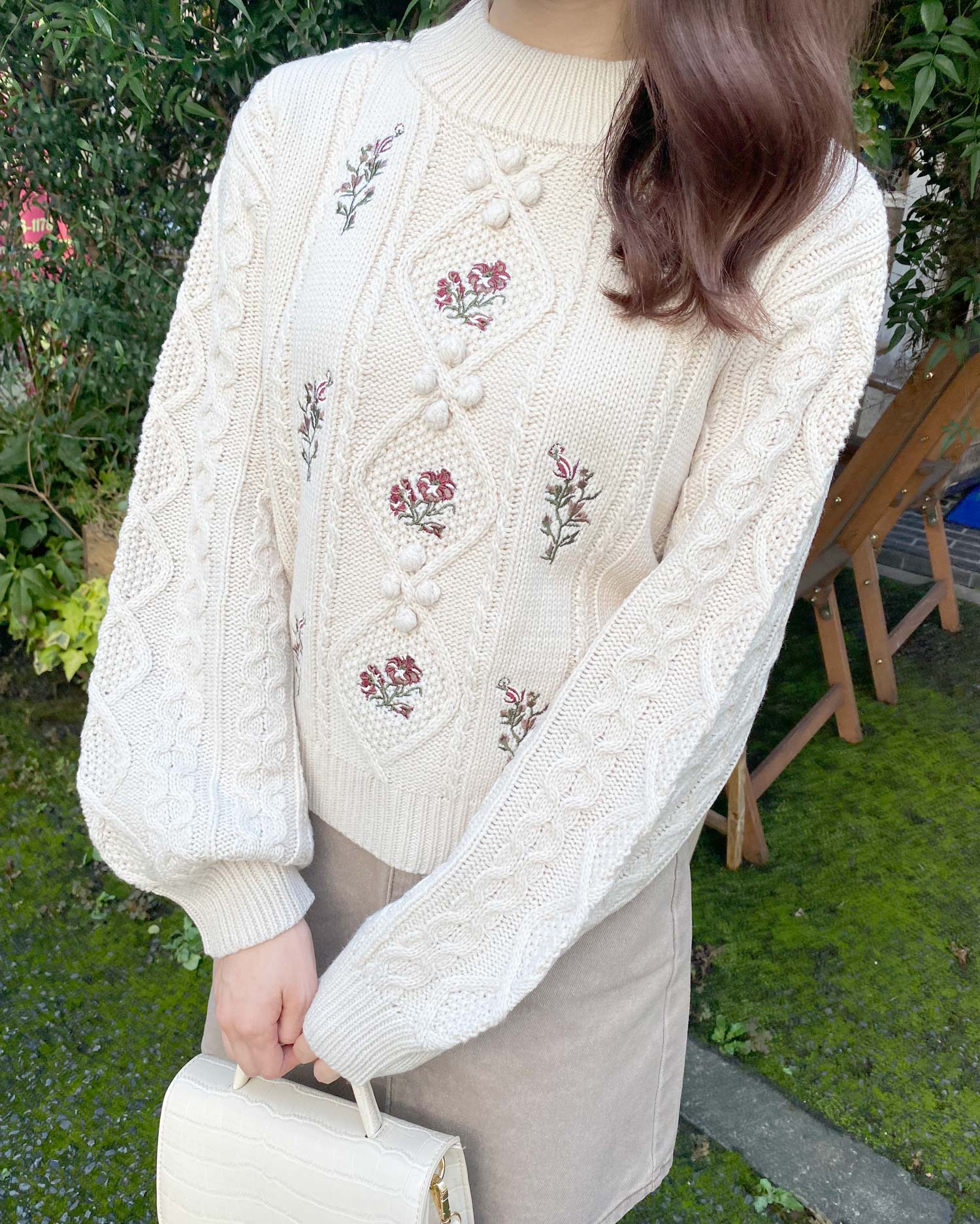 SALE】 刺繍ニット superior-quality.ru:443