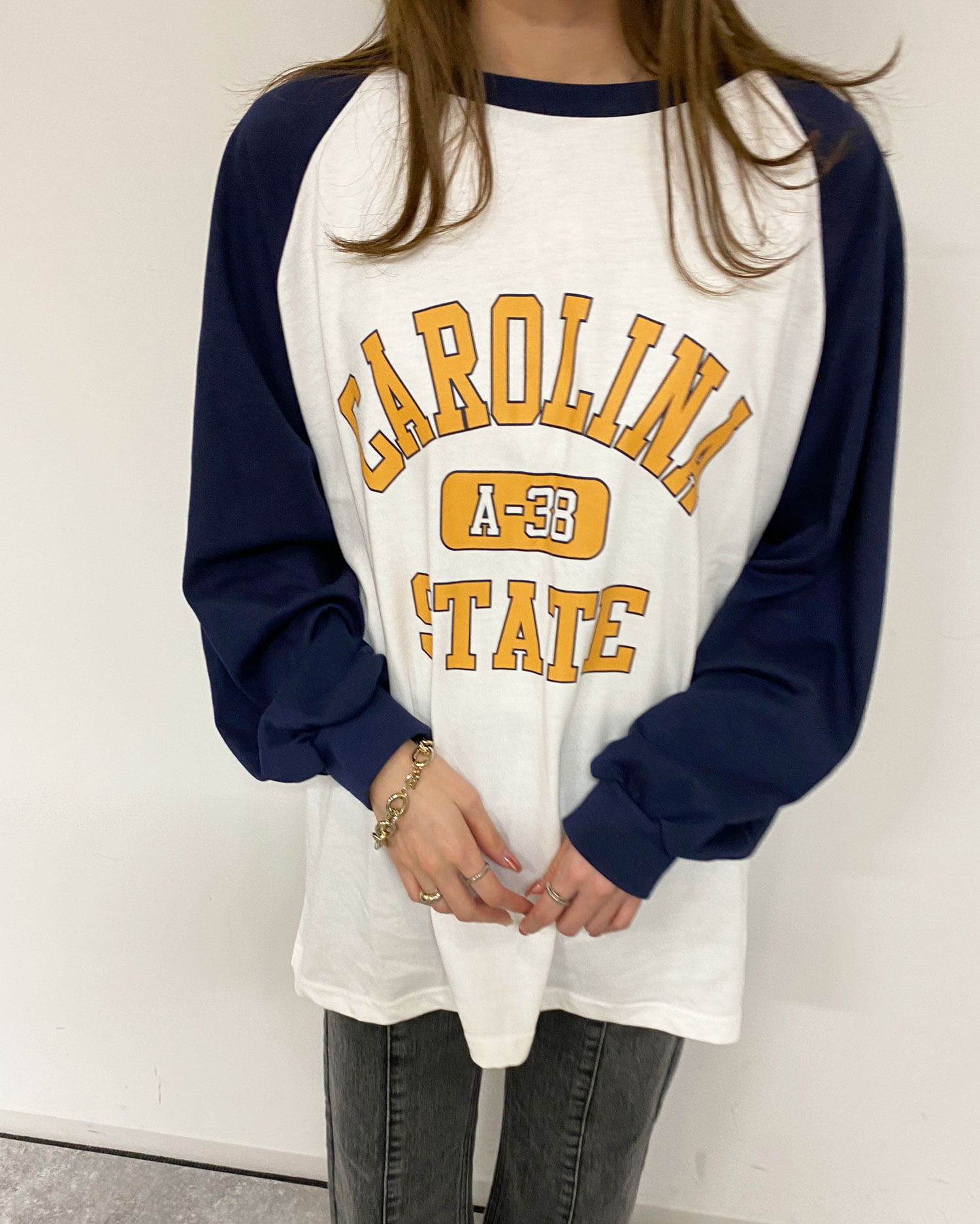 着用動画あり カラーラグランロゴロングtシャツ Ingni イング 公式通販 Ingni Store