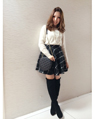 河原町OPA 156cm<br><br>シャギーチェックは今季注目のアイテムです。<br><a href="http://ameblo.jp/ingni-kawaramachiopa/">★河原町OPA</a>