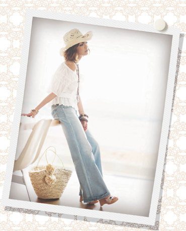 2010 spring&summer collection 裏表紙