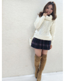 河原町OPA 156cm<br><br>首元にボリュームが出るオフタートルは、小顔効果抜群です。<br><a href="http://ameblo.jp/ingni-kawaramachiopa/">★河原町OPA</a>