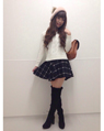 イオンモール京都桂川 160cm<br><br>この冬マストのケーブルニット♡オフショルなのでスッキリ着れます！チェック柄で合わせればトレンドもバッチリです♡<br>★イオンモール京都桂川</a>