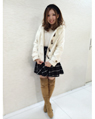 河原町OPA 156cm<br><br>大定番のダッフルコート♪今年はオフホワイトで大人顏に☆<br><a href="http://ameblo.jp/ingni-kawaramachiopa/">★河原町OPA</a>