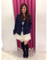 立川ルミネ 160cm<br><br>ニットとセットのチュールスカートで一気にガーリーな印象に♪<br><a href="http://ameblo.jp/ingni-0093/">★立川ルミネ</a>