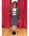 モレラ岐阜 162cm<br><br>ストライプのタイトSKはよりシルエットがキレイに★<br><a href="http://ameblo.jp/ingni-gifu/">★モレラ岐阜</a>