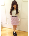 ラゾーナ川崎 152cm<br><br>ふんだんに装飾を使ったレースTopsは女性らしくまたコーディネートもしやすいのでオススメです。今年気になる台形のスカートはラベンダーカラーが新鮮でとっても可愛いです。<br><a href="http://ameblo.jp/ingnikawasaki/">★ラゾーナ川崎</a>