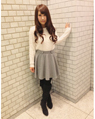 サンシャイン池袋 152cm<br><br>モコモコのフェザーニットで、女の子らしいスタイルにコーディネートしました。<br><a href="http://ameblo.jp/0911hsotnko/">★サンシャイン池袋</a>