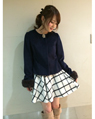 天王寺MIO 161cm<br><br>トレンドのノーカラーコートはお顔周りもスッキリ見せて頂けます♪<br><a href="http://ameblo.jp/ingni-mio/">★天王寺MIO</a>