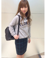 アミュエスト博多 153cm<br><br>トレンドコーデです☆グレーは何にでも合わせやすいのでオススメです！<br><a href="http://ameblo.jp/hakata1023/">★アミュエスト博多</a>