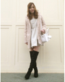 イオンモール鹿児島 158cm<br><br>上品なファーコートにワンピース合わせで、Xmasコーデの完成!<br><a href="http://ameblo.jp/7780130/">★イオンモール鹿児島</a>