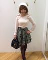 イオンモール高崎 153cm<br><br>肩リボンとウェストンリボンでとことん可愛く♪おすすめデートコーデです♪<br><a href="http://ameblo.jp/takasaki-ingni/">★イオンモール高崎</a>