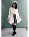 サンシャイン池袋 157cm<br><br>かわいく上品で女の子らしいコートです♪♪デートでもばっちりふわふわコーディネート。<br><a href="http://ameblo.jp/0911hsotnko/">★サンシャイン池袋</a>