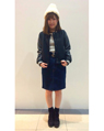 イオンモールむさし村山 153cm<br><br>スタジャンを羽織るとよりカジュアルに☆ホワイトのニット帽が冬らしさをさらにＵＰ↑させてくれます!!<br><a href="http://ameblo.jp/ingni-murayama/">★イオンモールむさし村山</a>