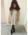 渋谷109 157cm<br><br>デートにもぴったりなモテワンピはファーコートを羽織って更に可愛いさアップ♡♡<br><a href="http://ameblo.jp/ingni109/">★渋谷109</a>