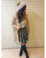 横浜VIVRE 160cm<br><br>ウエストリボンがポイントの可愛らしさのある大人コーデ♡<br><a href="http://ameblo.jp/ingniyokohamavivre/">★横浜VIVRE</a>