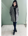 サンシャイン池袋 167cm<br><br>トレンド感溢れる人気のチェスターコート。シンプルなトップスボトムに存在感のある1枚を羽織っておしゃれ女子に☆<br><a href="http://ameblo.jp/0911hsotnko/">★サンシャイン池袋</a>