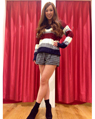 モレラ岐阜 160cm<br><br>コメント:大人気のケーブルニットにツィードのボトムを合わせればお洒落に仕上がります★<br><a href="http://ameblo.jp/ingni-gifu/">★モレラ岐阜</a>