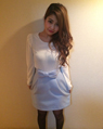 渋谷109 158cm<br><br>アイスブルーが新鮮でオシャレ♫<br><a href="http://ameblo.jp/ingni109/">★渋谷109</a>
