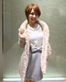 mozoワンダーシティ 155cm<br><br>ファー×レース×リボンと可愛いアイテムをギュッと集めました！落ち着いた色合いで統一して女性らしい着こなしに！<br><a href="http://ameblo.jp/ingni-mozo166/">★mozoワンダーシティ</a>