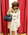 イオンモールむさし村山 152cm<br><br>ビット使いでダッフルコートも大人っぽく♪フードのリアルファーが豪華で可愛いです!!冬のコーデにオススメです☆☆<br><a href="http://ameblo.jp/ingni-murayama/">★イオンモールむさし村山</a>