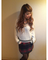 渋谷109 158cm<br><br>ラインがオシャレ～♫短めの着丈で合わせやすさバッチリ！<br><a href="http://ameblo.jp/ingni109/">★渋谷109</a>
