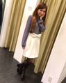 イオンモール羽生 157cm<br><br>きれいめトップスにウエストリボンのコクーンスカートで大人可愛いコーデです！<br><a href="http://ameblo.jp/0230-1126/">★イオンモール羽生</a>