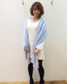 イオンモール高崎 153cm<br><br>淡いストール掛けるだけで可愛らしさUP☆<br><a href="http://ameblo.jp/takasaki-ingni/">★イオンモール高崎</a>