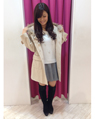 立川ルミネ 160cm<br><br>ビット使いのおしゃれなダッフルコートがクリスマスデートにもぴったり♪<br><a href="http://ameblo.jp/ingni-0093/">★立川ルミネ</a>