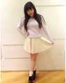ラゾーナ川崎 152cm<br><br>散りばめられたお花の装飾がとっても可愛いニットです。カラーもパステルカラーで新鮮です☆レースのスカートはコーディネートしやすく優秀ですよ(*^^*)<br><a href="http://ameblo.jp/ingnikawasaki/">★ラゾーナ川崎</a>