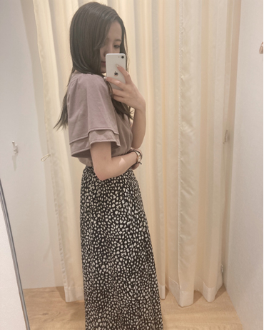 INGNI(イング)のコーディネート アミュプラザくまもと 160cm<br>ゆったりとしたトップスなので、パンツはスカンツやスキニー合わせでも可愛いです◎