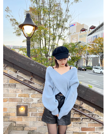 もちもちカシュクールニット｜INGNI(イング) 公式通販｜INGNI STORE