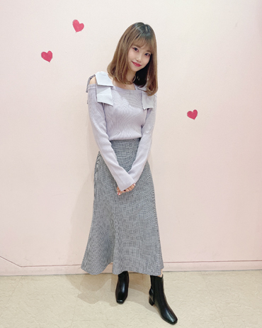 INGNI(イング) 【S-Cawaii特別号掲載】【着用動画あり】BACKレースUPマーメイドスカート 渋谷109 167cm<br><br>大人気のバックレースアップSKにギンガムが登場です！春らしくてかわいい♪