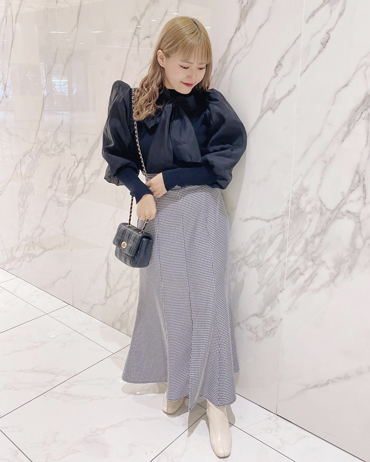 イオンモール岡崎 153cm<br>骨格ストレート・イエベ秋<br>大人可愛いトレンドコーデ、デートにピッタリです♪