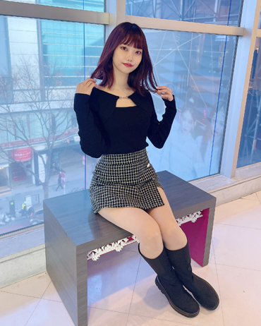 INGNI(イング) ストレッチタンクソールブーツ／A 渋谷109 167cm<br>骨格ウェーブ・ブルべ<br>トレンドのデコルテオープンにビット付が登場しました！これ一枚ですごく大人っぽくなる♪