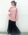 フジグラン神辺 148cm<br>骨格ウェーブ・ブルべ冬<br>この一枚でカジュアルでもキレイ目でもコーデが組めるのでおすすめです◎丈感は148cmの私でお尻まで隠れる丈感となっております。