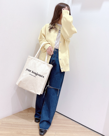 INGNI(イング) スポンディッシュカーディガン イーアスつくば 154cm<br>骨格ウェーブ・イエベ<br>スポンジのような軽さとハリのある素材のクルーネックカーディガン。パンツなどのカジュアルスタイルからロングスカートで女性らしいスタイルまで幅広くお使いいただけます♪