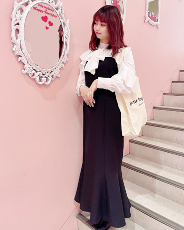 渋谷109 167cm<br>骨格ウェーブ・ブルべ<br>ドッキングワンピース♪参戦服にも絶対かわいい！