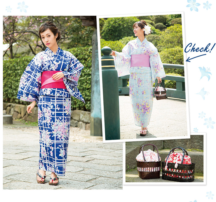 前田希美さんが着るingni 16 Yukata Collection