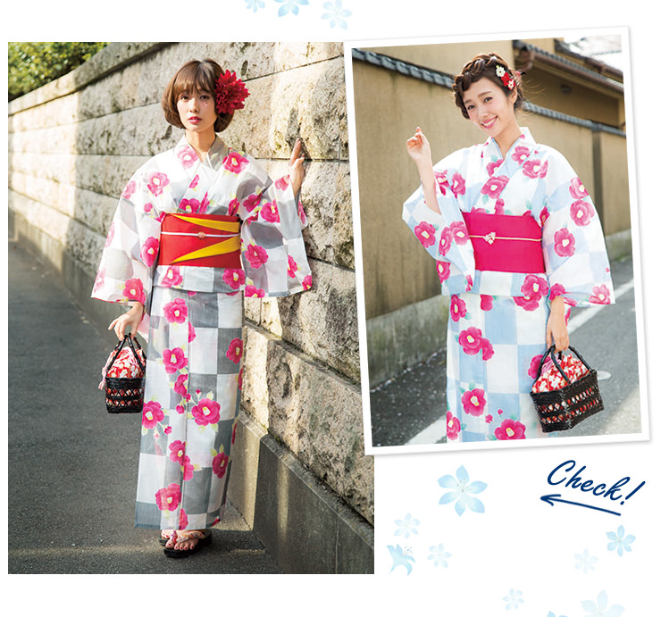 前田希美さんが着るingni 16 Yukata Collection