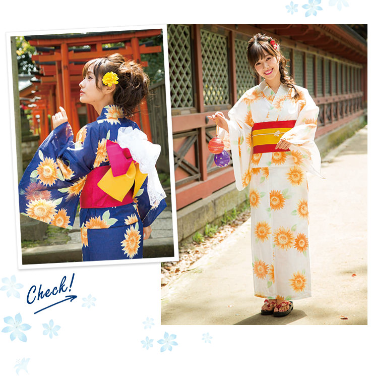 前田希美さんが着るingni 16 Yukata Collection